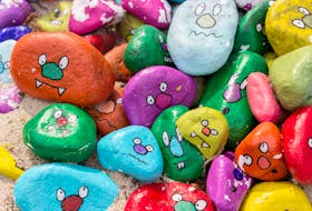 Looking for a way to entertain the kids? Get creative and paint some rocks.