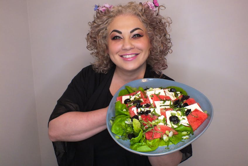 Watermelon in a salad? Absolutely, says Chef Ilona Daniel.