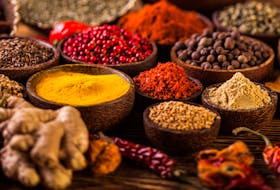 The diversity of the Indian table is enriched by its wealth of spices. RF123 STOCK PHOTO



