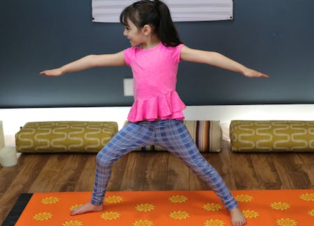 VIDEO: Yoga at home - the benefits of yoga for kids