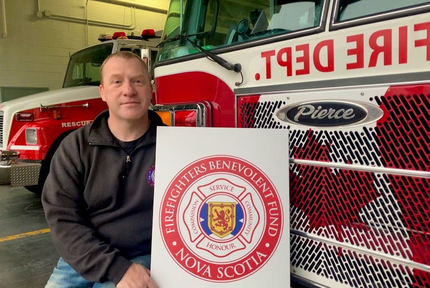 Martin Walton, president of the newly launched Nova Scotia Firefighters Benevolent Fund, says the society's mission is to provide financial support to firefighters and their families in times of acute crisis. - Sarah Walton