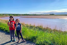 Heather Laura Clarke's 10-year-old son, left, and eight-year-old daughter are navigating a summer where nothing is normal.