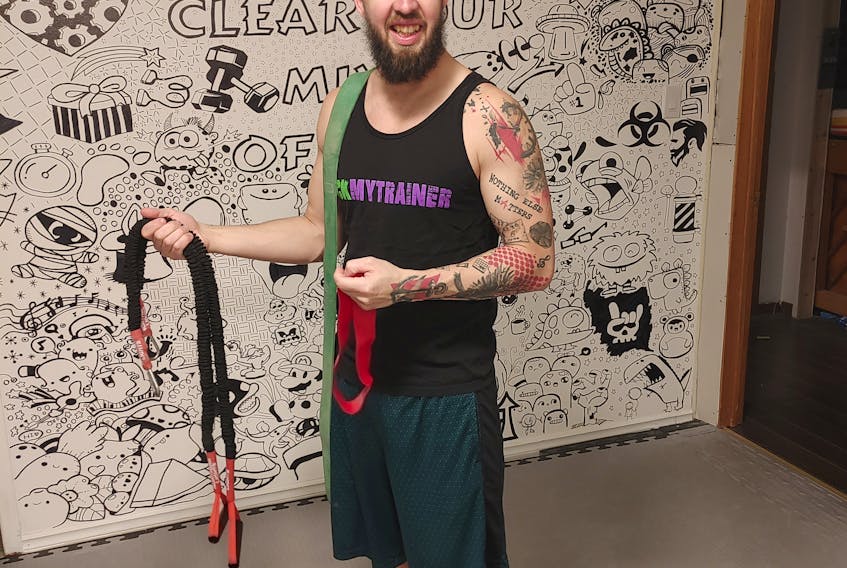 Nova Scotia Fitness Association board member and personal trainer Rick Horsman says resistance bands provide an effective, full-body workout, but cautions that they should not be used alone, but rather alongside other workout tools or exercises. 