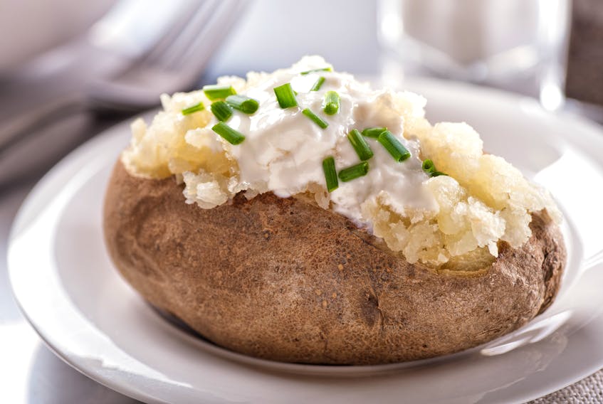 Baked potatoes are a favourite for young and old. CONTRIBUTED

