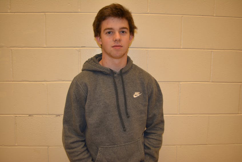 Chandler DesRoches is the Greco Pizza/Capt. Sub student-athlete of the month at Westisle Composite High School.
