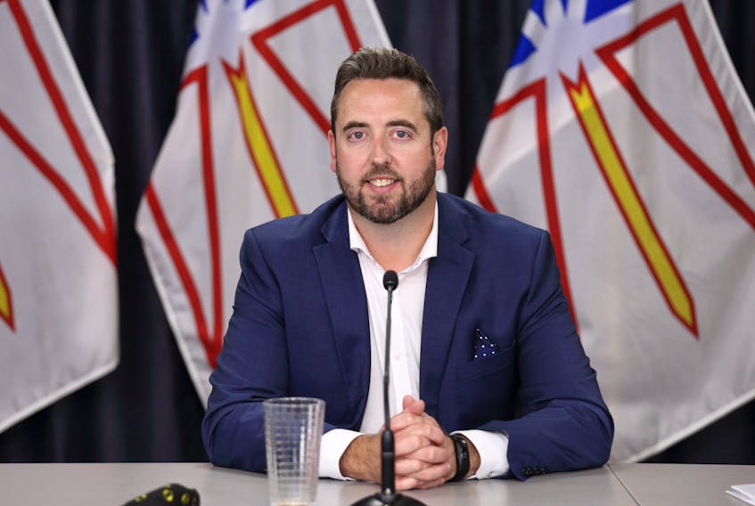 Industry, Energy, and Technology Minister Andrew Parsons