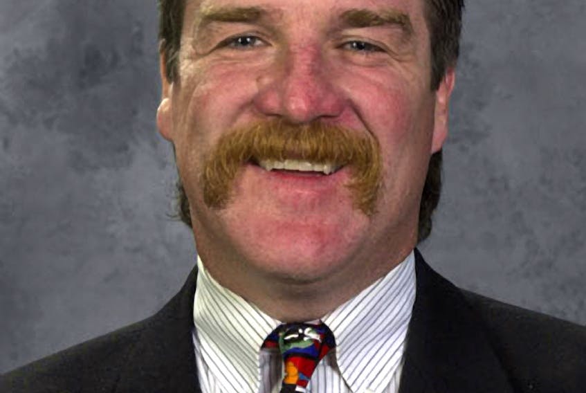 Former Toronto Maple Leafs forward Paul Gardner in his coaching days with the Nashville Predators.