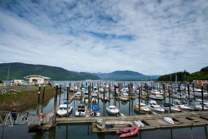 Boats sit in a harbour in Kitimat, B.C., Tuesday, June, 17, 2014. &nbsp;The federal government is giving a conditional green light to Enbridge Inc.’s controversial $7-billion Northern Gateway pipeline project between the Alberta oilsands and the B.C. coast. The pipeline, once built, would bring oil from Alberta to the British Columbia coast to be loaded on tankers and shipped around the world. <br /><br />