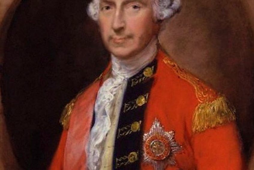Painting of General Jeffery Amherst by Thomas Gainsborough,circa 1785.