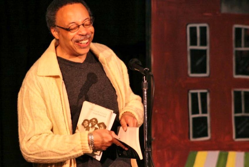 <p>George Elliott Clarke treated audience members attending the opening night of Quick As A Wink Theatre’s latest production, Glory Days: The True Story of the Great Windsor Fire of 1897, with a reading of his poems.</p>