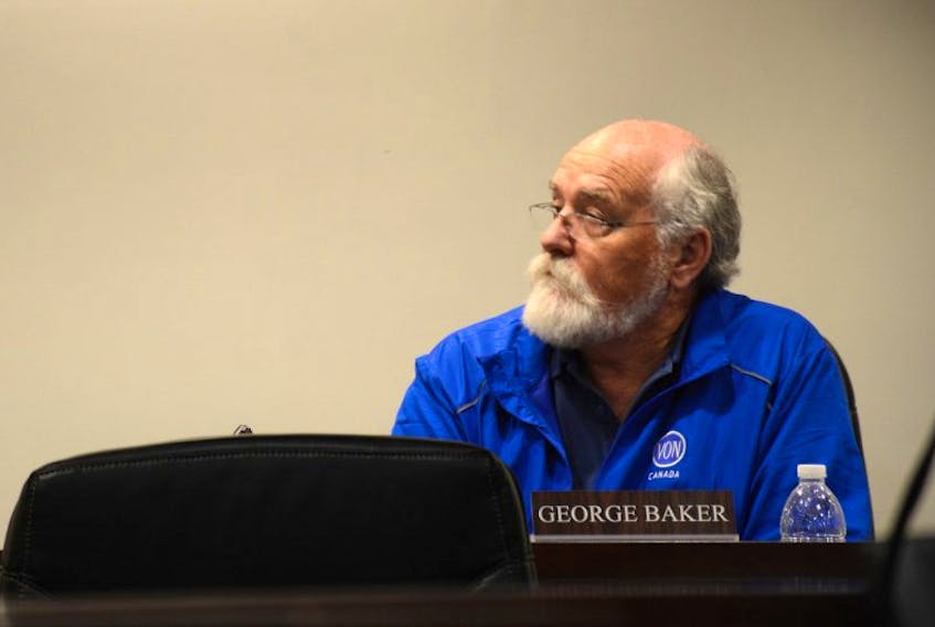 <p>After a weekend of deliberation by the Amherst police commission, George Baker learned Monday he will be reprimanded and suspended from sitting on the commission for 90 days.</p>
