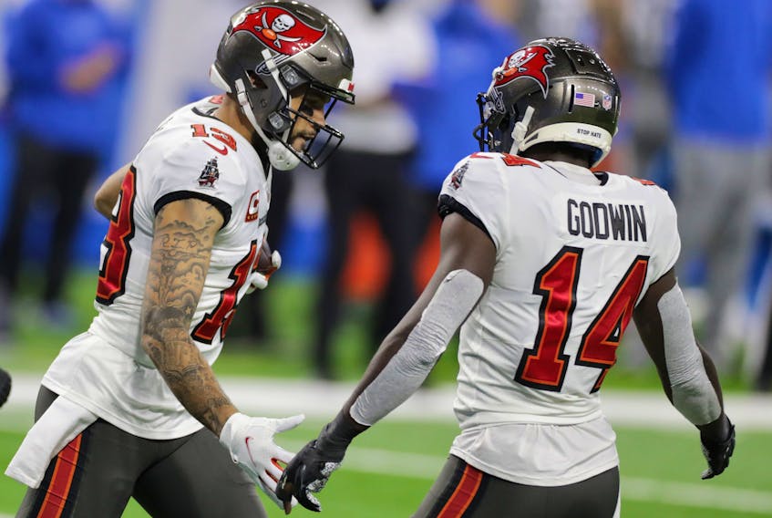 In Mike Evans and Chris Godwin the Tampa Bay Bucs have two premier wide receivers the Packers are going to have to focus on in today's NFC championship game..