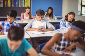The provincial government is implementing a restricted-use policy for cellphones in Ontario classrooms.