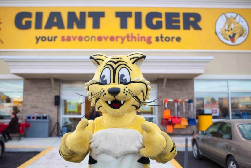 Friendly, the Giant Tiger is coming to Charlottetown