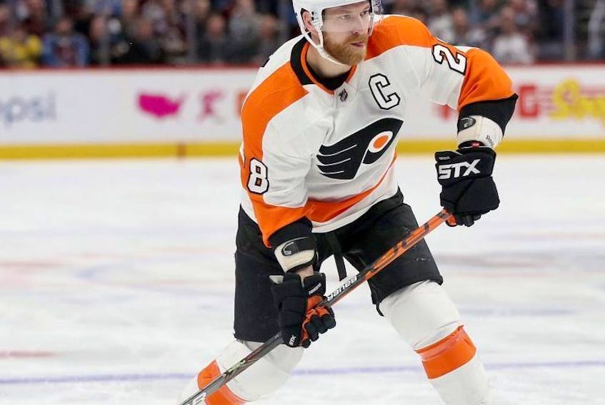 Claude Giroux and the Flyers take on the Senators tonight. (Getty images)