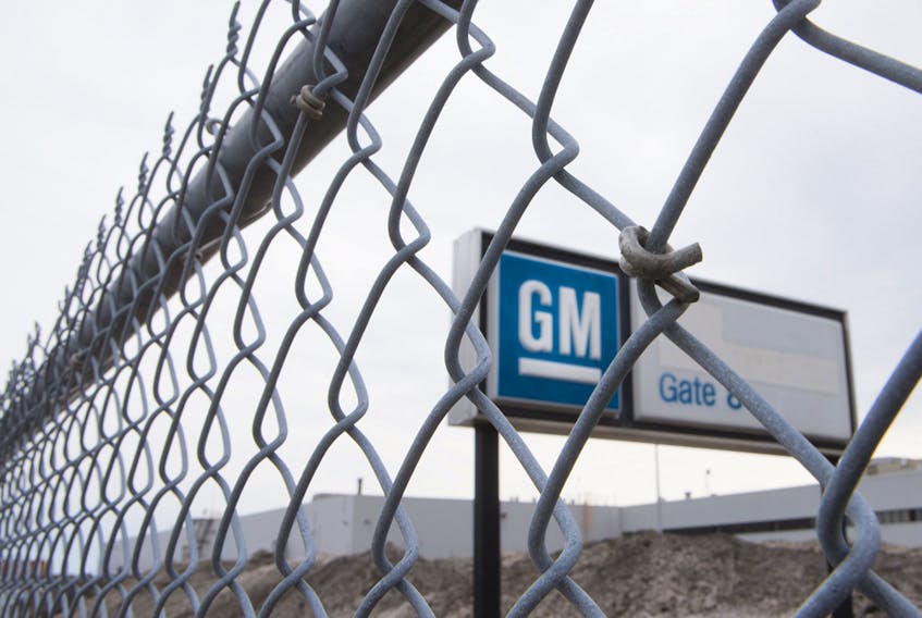  The outside of the GM plant in Oshawa on Wednesday, Feb. 26, 2020.