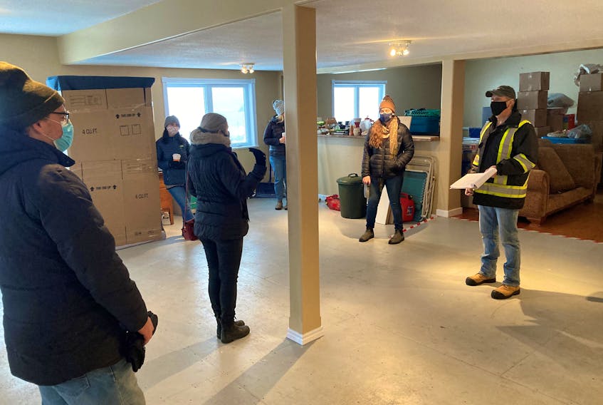 Members of the Great Northern Peninsula Research Collective recently got a look inside the building that will become the GNP Community Hub in Port au Choix.
