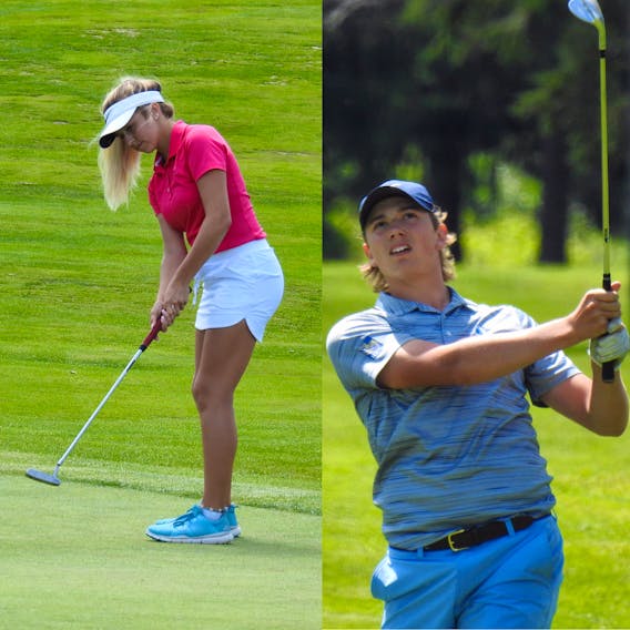 Ashburn’s Abbey Baker and Truro’s Owen Mullen are at this week’s Golf Canada national junior squad selection camp in Victoria, B.C. The only Nova Scotians at the week-long camp are vying to become the first players from this province to be selected to a national team in five years.  NOVA SCOTIA GOLF ASSOCIATION