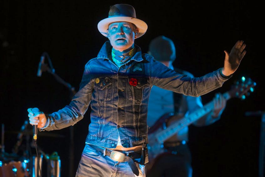 Tragically Hip frontman Gord Downie performs songs from his solo album Secret Path at Roy Thomson Hall in Toronto, Ont. on October 21, 2016. Ernest Doroszuk/Toronto Sun 