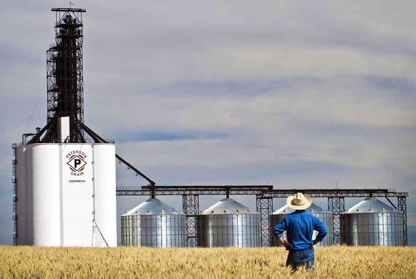 A grain facility in Saskatchewan. Trade is not important to Canada, it is vital, writes Toban Dyck. 
