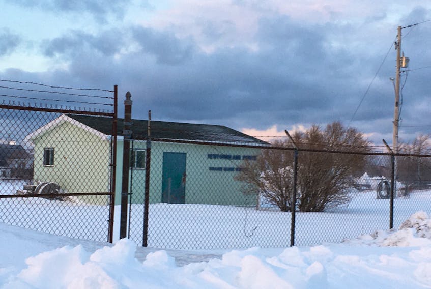 Newfoundland Power has a small building located in Grand Bank. The company used to regularly keep trucks at the site until changes to its operations were made about three years ago. PAUL HERRIDGE/THE SOUTHERN GAZETTE