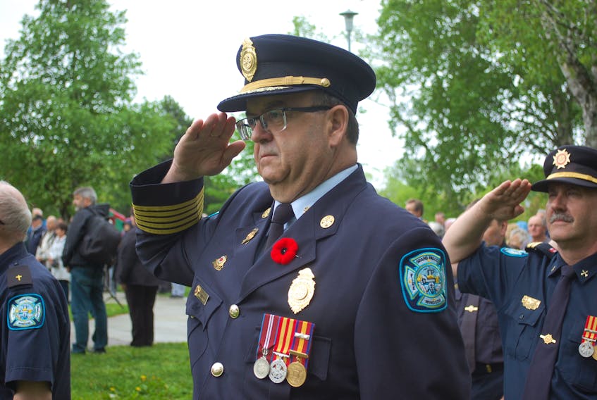 Grand Falls-Windsor Fire Department Fire Chief Vince MacKenzie. Central Voice file photo
