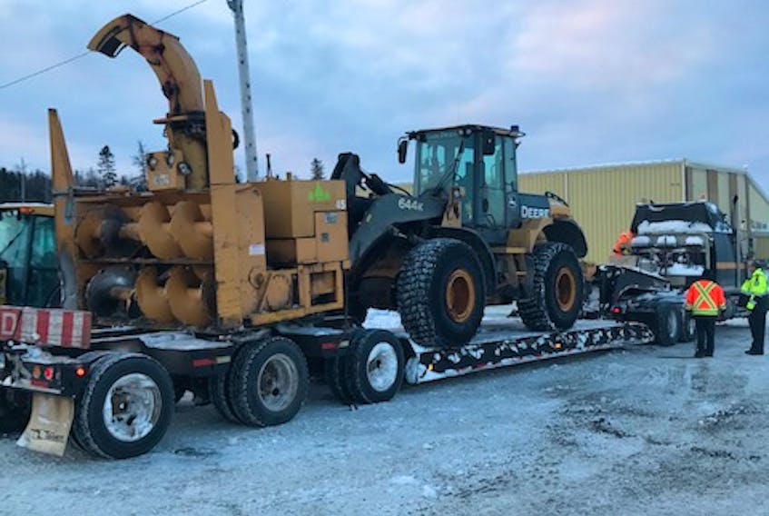 The Towns of Grand Falls-Windsor and Gander are sending snowclearing aid to St. John's after a massive blizzard shutdown the city over the weekend. CONTRIBUTED