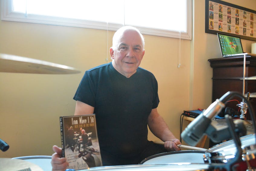 Grand Falls-Windsor's Bruce Bishop recently wrote a book on the history of music in central Newfoundland, titled "From Where I Sit; The Best Seat In The House". Nicholas Mercer/The Central Voice 