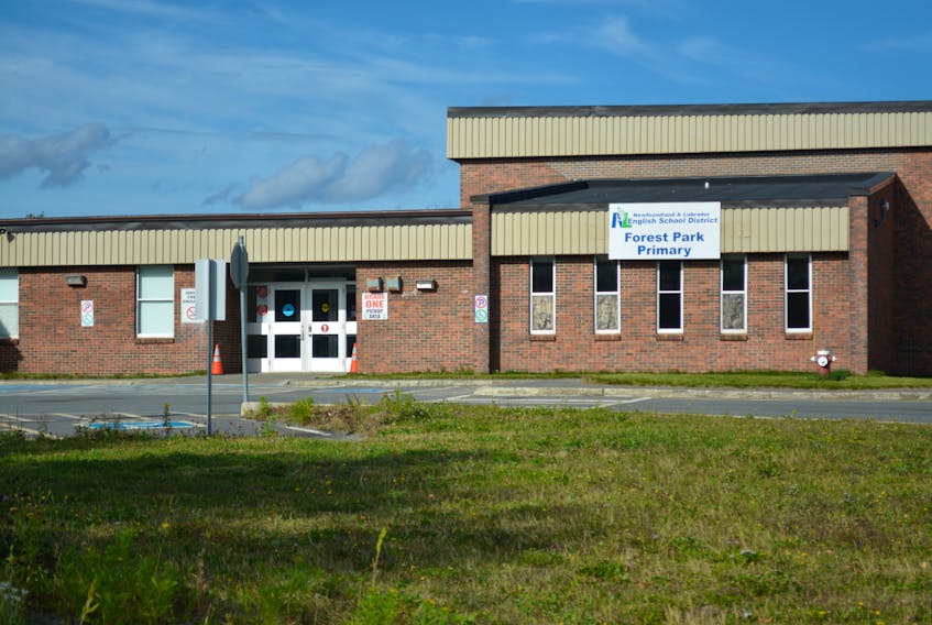 Forest Park Primary in Grand Falls-Windsor was one of 25 schools in the province to show higher than recommended radon levels after a recent test. The Newfoundland and Labrador English School District has already begun steps to mitigate the issue and doesn’t believe there is any risk to students. Nicholas Mercer/SaltWire Network 