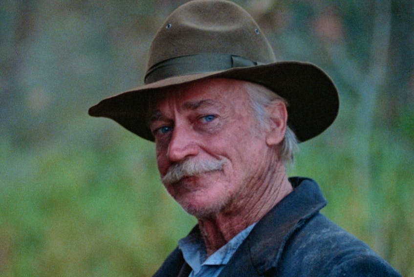 Richard Farnsworth plays Bill Miner with a handlebar moustache and a twinkle in his eye.