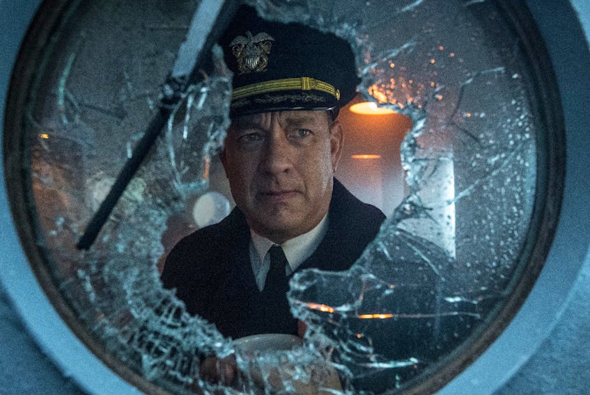 Tom Hanks stars as Ernest Krause in the naval thriller Greyhound.
