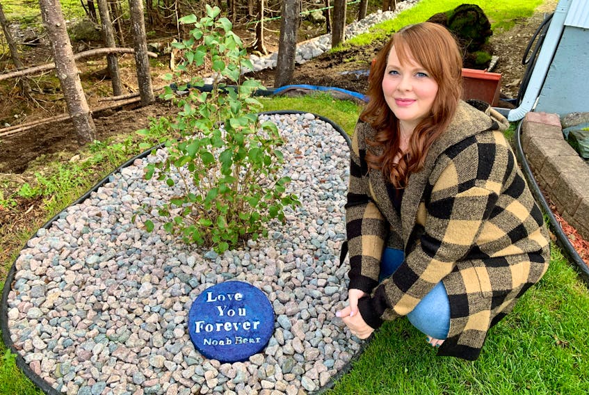 Pam Myles made a memory garden as one of the many ways she is cherishing the memory of her four-year-old son, Noah Zaja, who died suddenly in an accident in front of their Paradise home on July 18. Myles has started a Facebook blog to share her thoughts and feelings, and to connect with others who experienced similar tragedies.