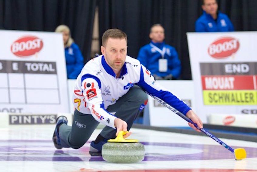 Brad Gushue curled 96 per cent Thursday night at the National, but even then, his team's game against Peter De Cruz's rink from Switzerland came down to the final stone. In the end, Gushue came away with a 5-3 win.
