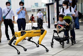 In December 2020, South Korean carmaker Hyundai bought Boston Dynamics — which made this robot — for roughly US$1 billion. — Reuters file photo