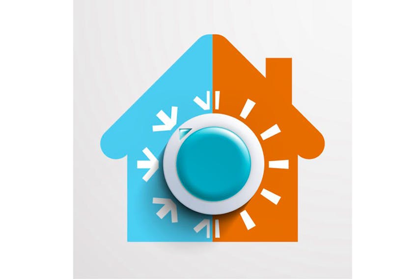 Installing programmable thermostats allows you to “set and forget” the temperatures in your home.