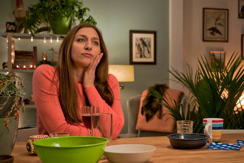 Chelsea Peretti stars in director Andrea Dorfman's Halifax-shot “anti-rom-com” Spinster, which bows this weekend on iTunes and video-on-demand. Peretti plays suddenly single Gaby, who opts for a more fulfilling life without becoming tied down romantically.