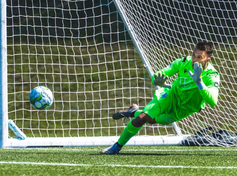 Goalkeeper Christian Oxner has become a homegrown star for his hometown HFX Wanderers.   HFX WANDERERS 