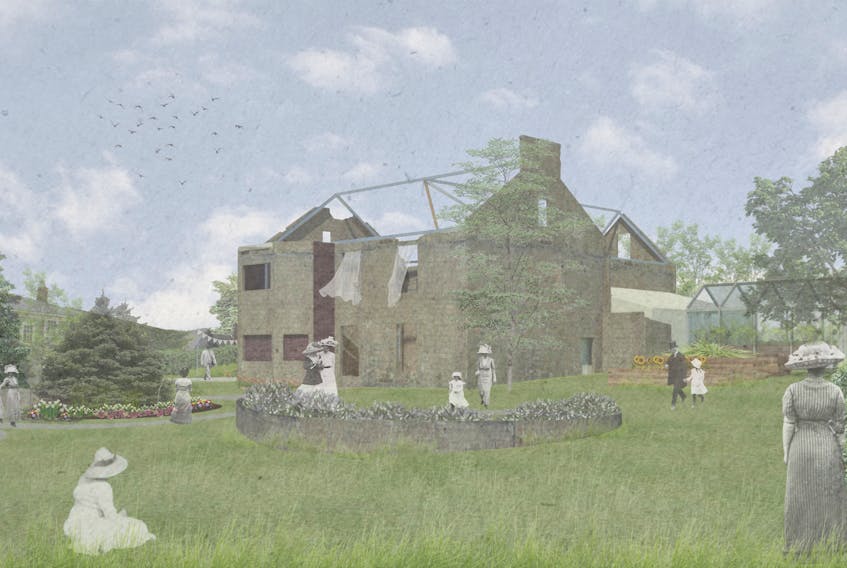 The revitalization of the Ridley Hall property in Harbour Grace is a part of the recent heritage development plan put forward by Heritage NL in partnership with the Town of Harbour Grace and its board of culture, innovation and business. This is an artist’s rendering of what the project could look like. Contributed photo