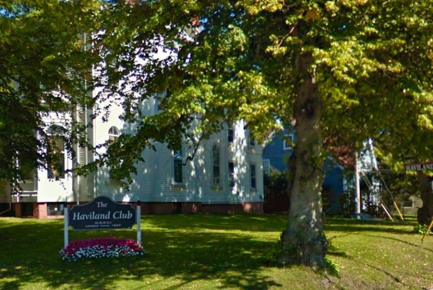 This Google street view image shows the Haviland Club, on the corner of Haviland and Water streets in Charlottetown.