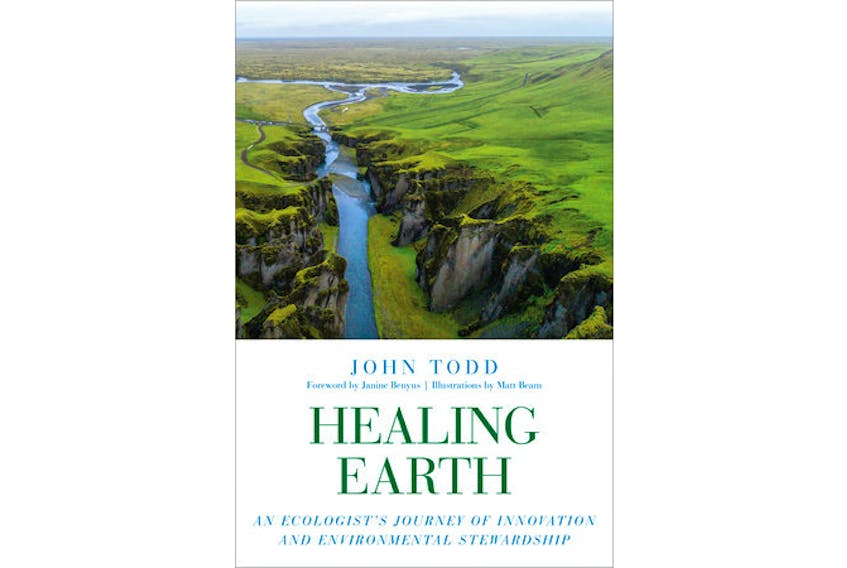 John Todd's new book Healing Earth: An Ecologist's Journey of Innovation and Environmental Stewardship will be launched Sunday, Sept. 22, 7 p.m. at UPEI’s Duffy Hall.