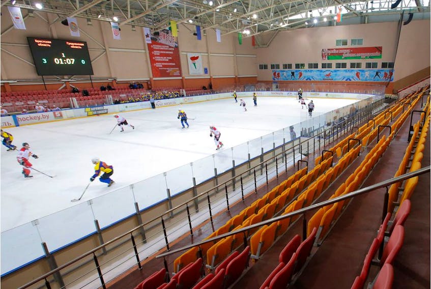 OK, so these are beer leaguers in Belarus from April. But you get the point, no?