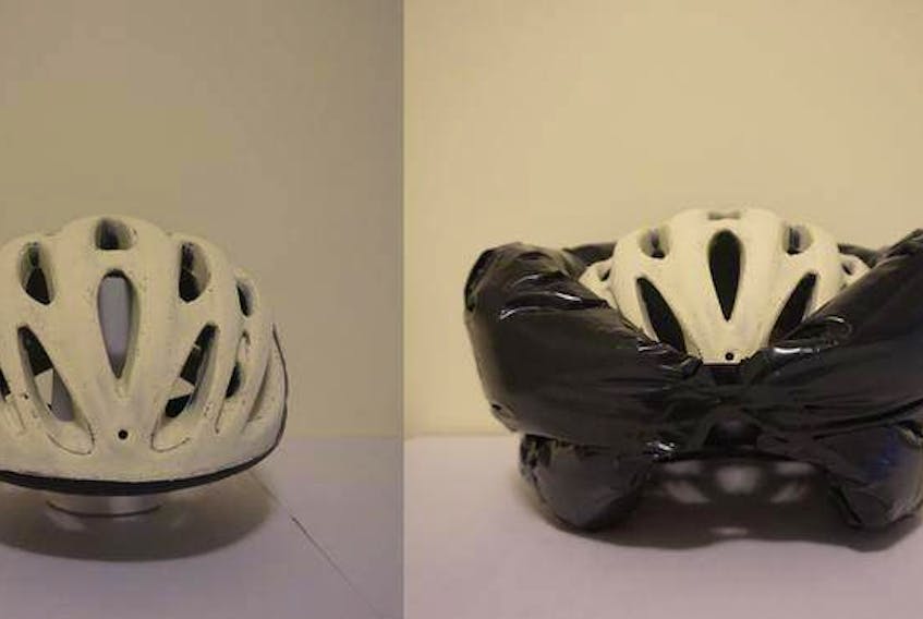 Nemanya Petrovic’s came up with a non-functioning prototype he calls HelmetWorX.