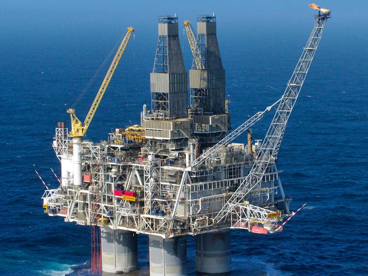 Newfoundland and Labrador's first major offshore oil find is Hibernia operated by ExxonMobil, shown is a file photo is its production platform. Husky Oil has been approved to develop the West White Rose project, which is now under construction and expected to produce first oil by 2022. That would be the province’s fifth producing project. A sixth production site could materialize if Equinor develops its Bay du Nord project in the Flemish Pass area.
