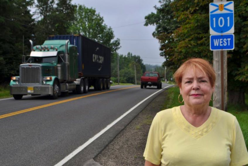 <p>Digby district councilor Maritza Adams has been pushing for years to see a 100-series highway to go with the signs along Highway 1.</p>
<p>Jonathan Riley/ FILE photo</p>