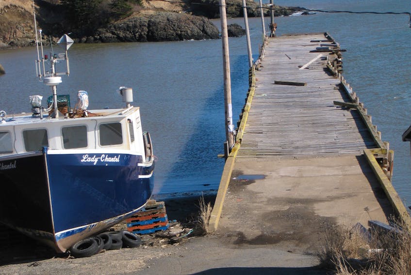 This photo shows the old Scott’s Bay wharf in 2014. - File