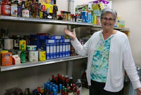 Cindy Loane, the Matthew 25 Windsor and District Food Bank co-ordinator, has been involved with the local organization for 40 years.