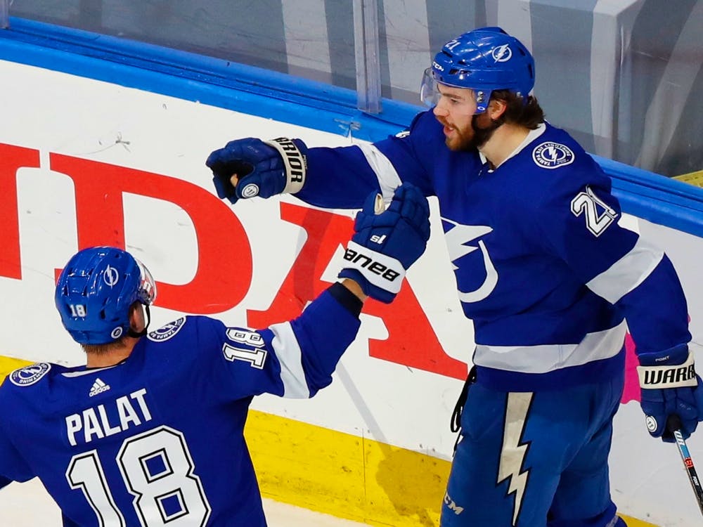 18 Ondrej Palat Tampa Bay Lightning 2020 Stanley Cup Final Game