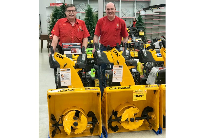 Don’t forget snowblower maintenance this winter. Staff at Gow’s Home Hardware and Furniture in Bridgewater take a look at some new models available, but say that snowblowers should undergo annual maintenance. Jennifer Naugler
