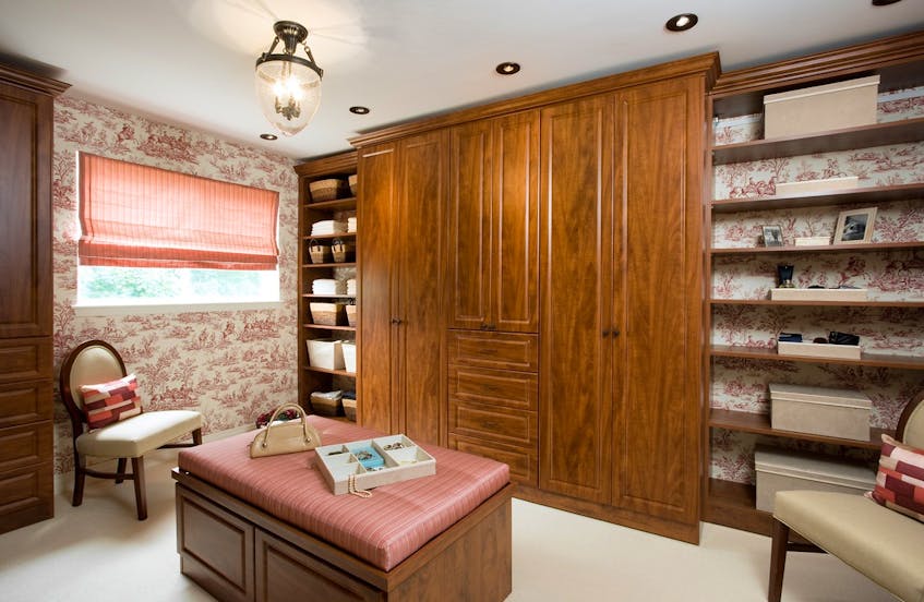 Real estate permitting, an entire room could be converted into a walk-in wardrobe. 
