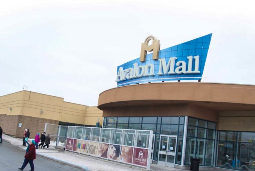 The Avalon Mall in St. John’s in the modern era.